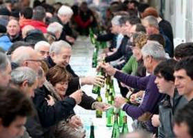 San Anton jaiarekin batera Getariako txakolin berria aurkeztuko dute